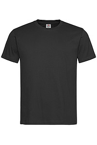 Pánské tričko STEDMAN CLASSIC-T ORGANIC MEN z bio bavlny, černá, L - trička s potiskem