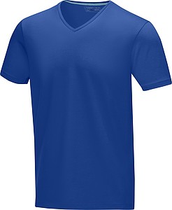 Tričko ELEVATE KAWARTHA V-NECK modrá L - firemní trička s potiskem