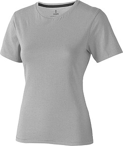 Tričko ELEVATE NANAIMO LADIES T-SHIRT šedý melír S - trička s potiskem