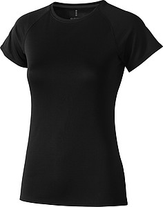 Tričko ELEVATE NIAGARA COOL FIT LADIES T-SHIRT černá S - dámská trička s vlastním potiskem