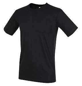 Tričko STEDMAN CLASSIC-T FITTED MEN černá M - firemní trička s potiskem