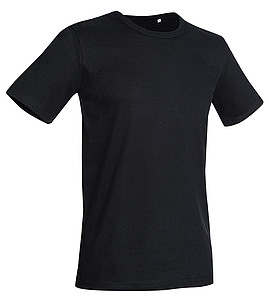 Tričko STEDMAN STARS MORGAN CREW NECK černá L - firemní trička s potiskem