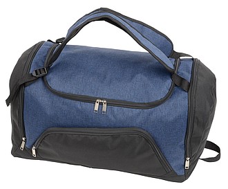 AMALIDA Sportovní taška a batoh 2v1, modrá - reklamní předměty