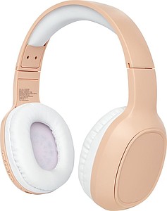 ARILAN Bezdrátová sluchátka s mikrofonem, růžová - reklamní předměty