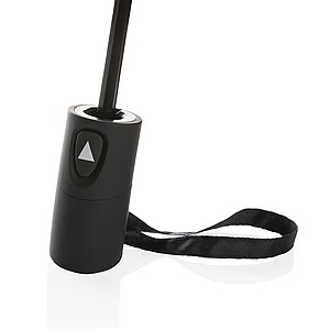 Automaticky mini deštník Impact AWARE™ RPET 190T, průměr 97 cm, černá
