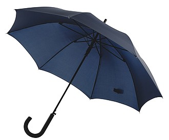 Automatický větru odolný deštník, námořní modrá, pr. 103 cm - reklamní deštníky