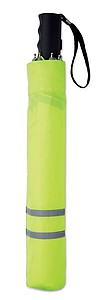 AZRAKEL Deštník s reflexním prvkem, neonově zelený