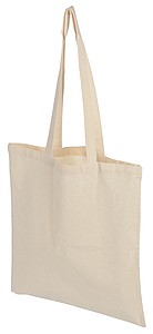 Bavlněná nákupní taška s dlouhými uchy 140g/m2