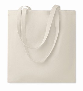 Bavlněná nákupní taška s dlouhými uchy - taška s vlastním potiskem