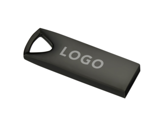 BIZZ elegantní USB v barvě gunmetal