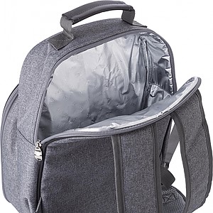 BRANSON Piknikový chladící batoh, šedý