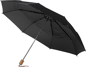 COHEN Skládací deštník, černá, rozměry 95 x 58 cm