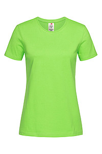 Dámské tričko STEDMAN CLASSIC -T ORGANIC WOMEN z bio bavlny, jasně zelená XS - dámská trička s vlastním potiskem