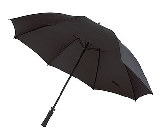 Deštník pro 2 osoby odolný proti větru, černá. Průměr 131cm