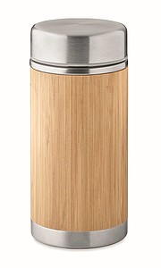 Dvoustěnný lunchbox s bambusovým povrchem, 600ml - reklamní předměty