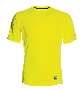 Funkční tričko PAYPER RUNNING fluorescenční žlutá S