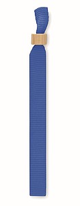 Jednorázový náramek z RPET, modrý