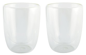 KAFETO - S Sada dvou dvoustěnných skleniček, 300 ml - reklamní hrnky