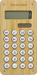 Kalkulačka, osmimístná s bambusovým povrchem