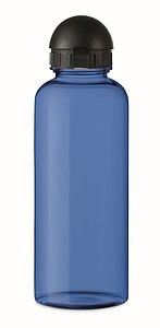 Láhev na pití z RPET, 500ml, transparentní modrá