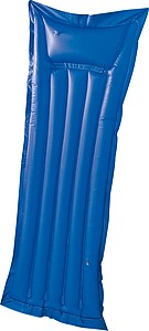 Nafukovací matrace v matně barevném provedení, modrá - reklamní předměty