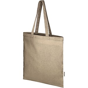 Nákupní taška z recyklované bavlny a polyesteru, přírodní - eko tašky s potiskem