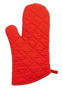 NEOKIT Pogumovaná kuchyňská rukavice, červená - reklamní chňapky