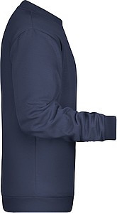 Pánská mikina James Nicholson sweatshirt men, námořní modrá, vel. XL