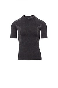 Pánské funkční tričko PAYPER THERMO PRO 160 SS, černý melír, S/M - sportovní trička s vlastním potiskem