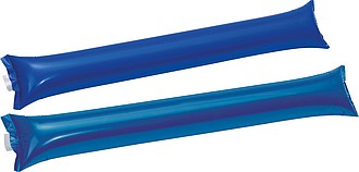 Pár nafukovacích fandících palic, modré - reklamní předměty
