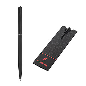 PIERRE CARDIN SILENT Kuličkové pero, černá - reklamní předměty
