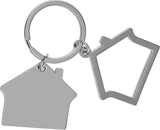 Přívěsek na klíče ve tvaru domečku