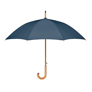 SAMKO Deštník s automatickým otevíráním ze 190T RPET pongee, pr. 107cm, modrý