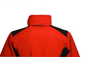 SCHWARZWOLF BREVA bunda dámská, logo vpředu, červená L