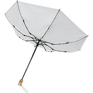 Skládací deštník s automatickým otevíráním, průměr 98cm, bílá