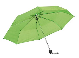 Skládací kapesní deštník, světle zelený