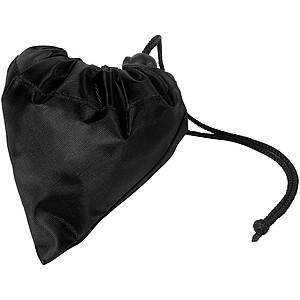 Skládací nákupní taška, černá