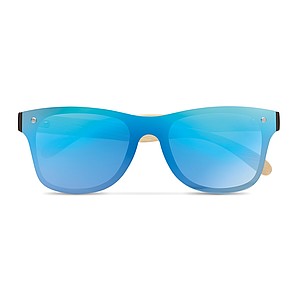 Sluneční brýle, s bambusovými nožičkami, UV400, modré