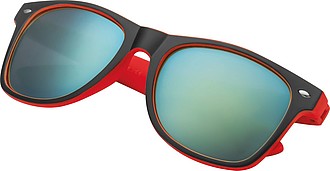 Sluneční brýle, UV400, černo červené