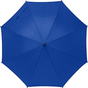 TERUEL Klasický automatický deštník z recyklovaného materiálu, královsky modrý - reklamní deštníky