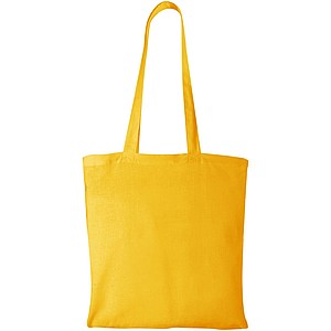 TOMAN Nákupní taška s dlouhými uchy, žlutá