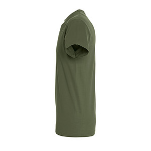 Tričko SOLS IMPERIAL MEN, vojenská zelená tmavá, XL