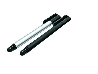 TUMBAS Kovové pero se stylusem a USB flash diskem, stříbrná