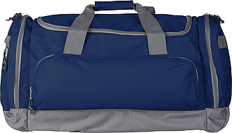 TUVALU Sportovní a cestovní taška s popruhem přes rameno, tmavě modrá