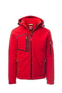 Unisex zimní bunda Payper STREAM PAD, červená, velikost XXS - bundy s vlastním potiskem